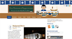Desktop Screenshot of guide-restaurants-et-voyages-du-monde.com